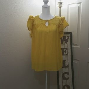 Yellow summer shirt